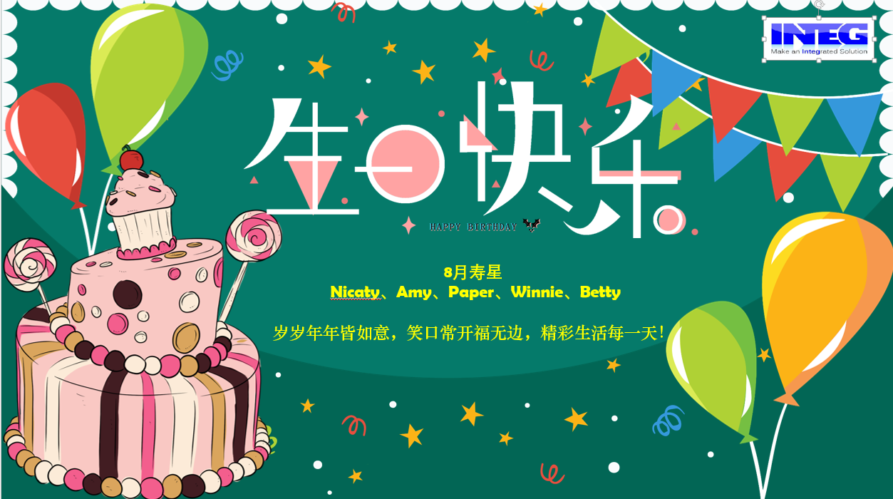 8月员工生日会 -- 夏日&ldquo;淇&rdquo;遇